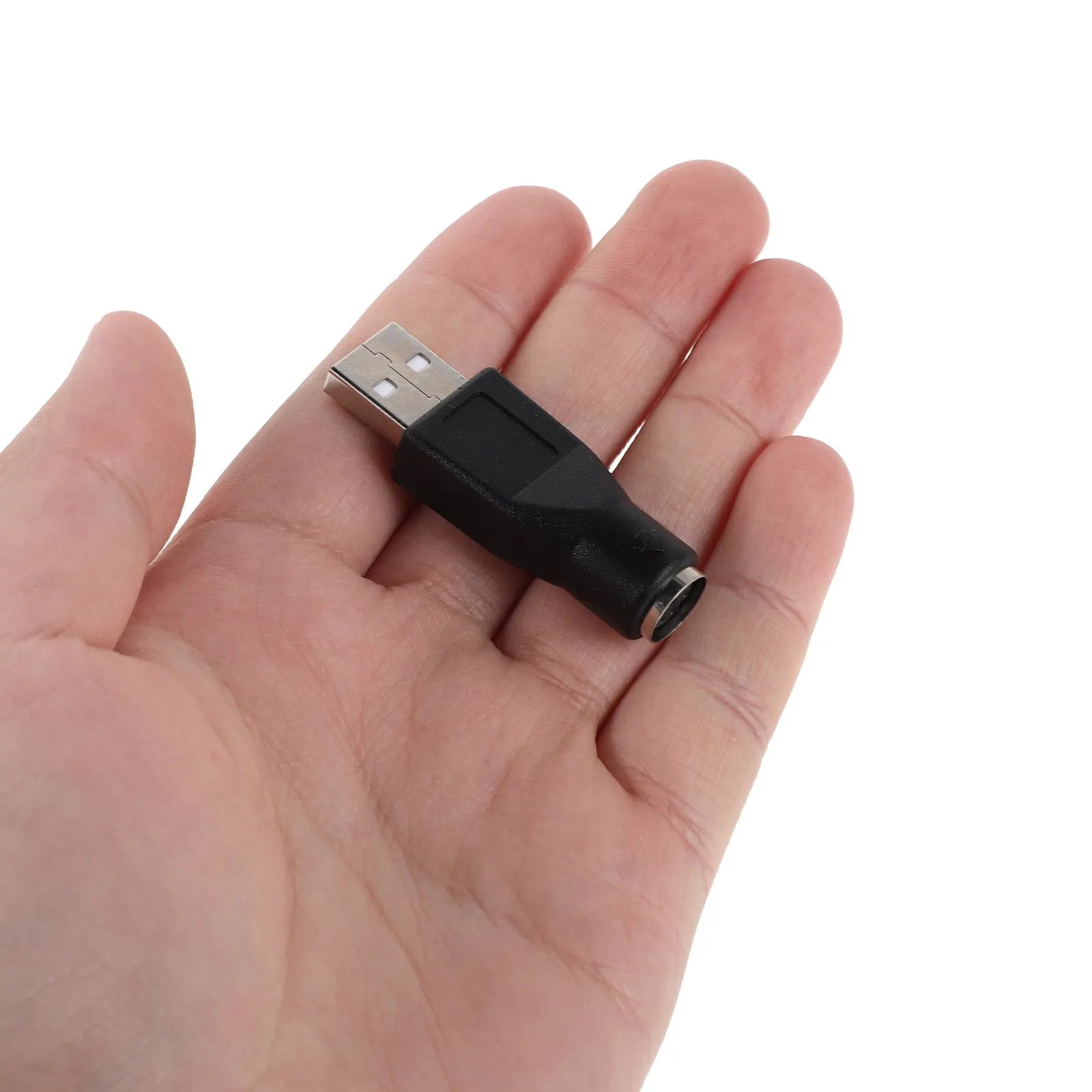 10Pcs Female to USB Male Adapter Compact Keyboard Mouse Converter Stable Signal Transmission Office Laptop Desktop USB