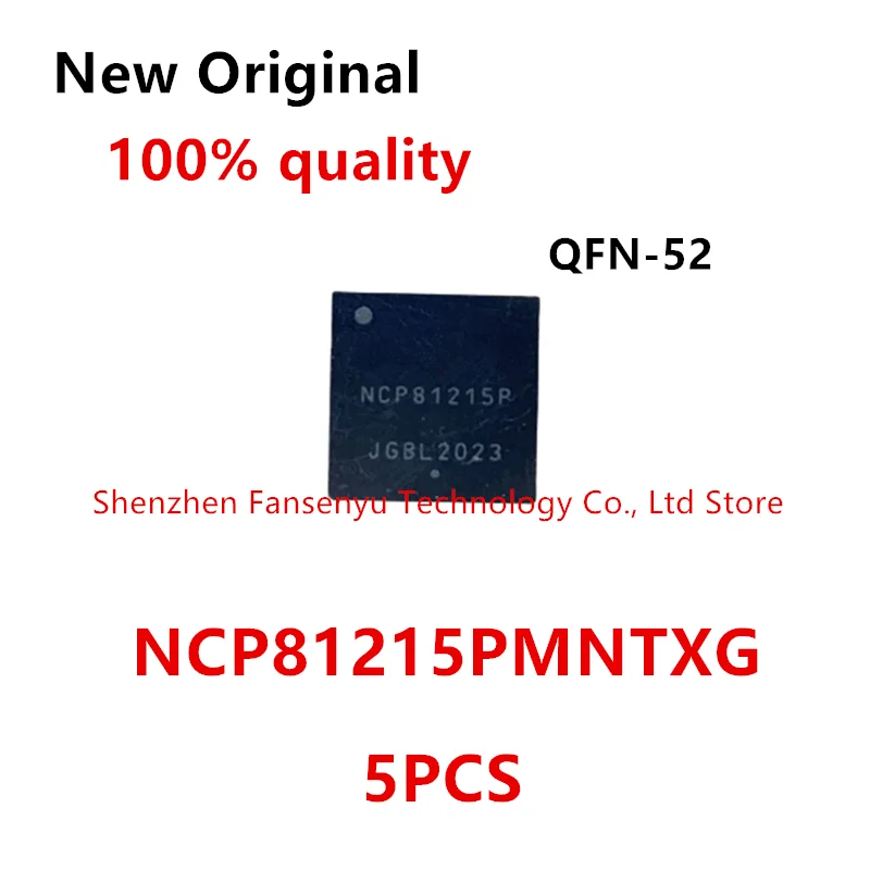 

(5PCS)100% New NCP81215P NCP81215PMNTXG QFN-52 Chipset