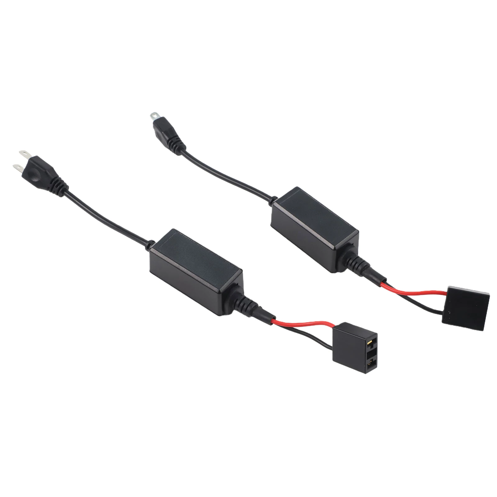 2pcs H7 LED Canbus Der Resistor for Resolving Radio Interference and LED Bulb Incompatibility in CAN Bus Vehicles