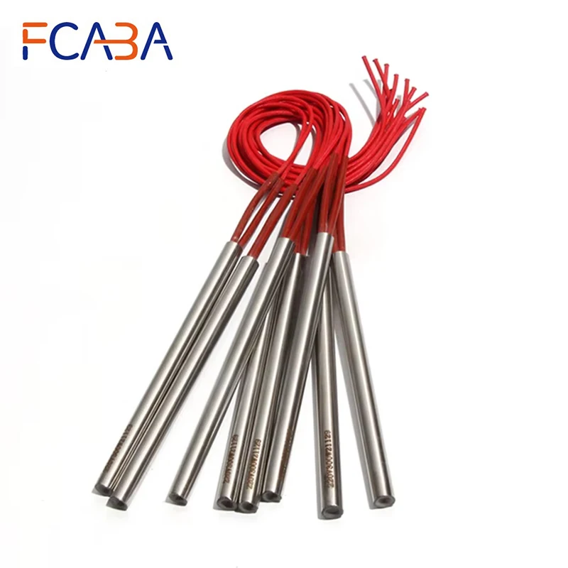 

Нагревательный элемент FCABA, 10 шт., 9,5 мм, 265~300 мм, из нержавеющей стали 201SUS, 110В/220В/380В, 630Вт/640Вт/660Вт/690Вт/700Вт