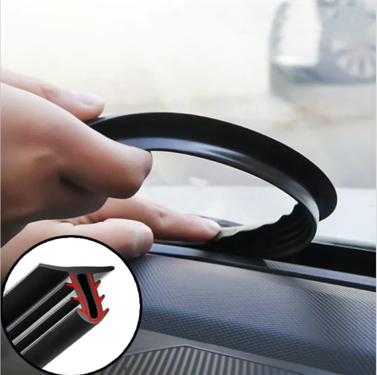 

Car Dashboard Sealing Strips U Shape Sound Insulation Strip for Nissan T32 Tiida Note Almera Primera Pathfinder Teana Rogue Se