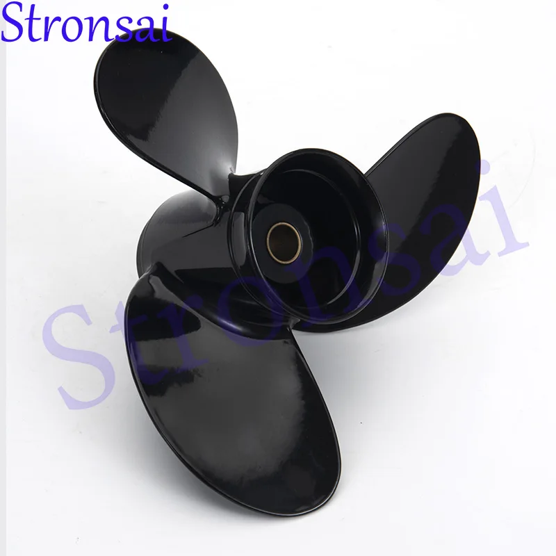 3B2-64517-1 المروحة 8.5*9 ؛ 8 1/2*9 لمحرك Tohatsu Mercury الخارجي 8HP-9.8HP 3B2W64517-1 3B2-64517 يستبدل محرك القارب