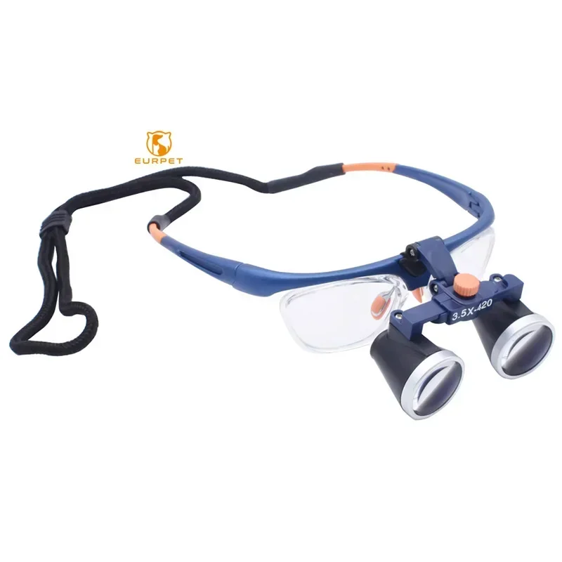 Surgical Loupes For Ent Medical Headlight Head Wear Magnifying Eye Glasses For Pet Examination Surgery