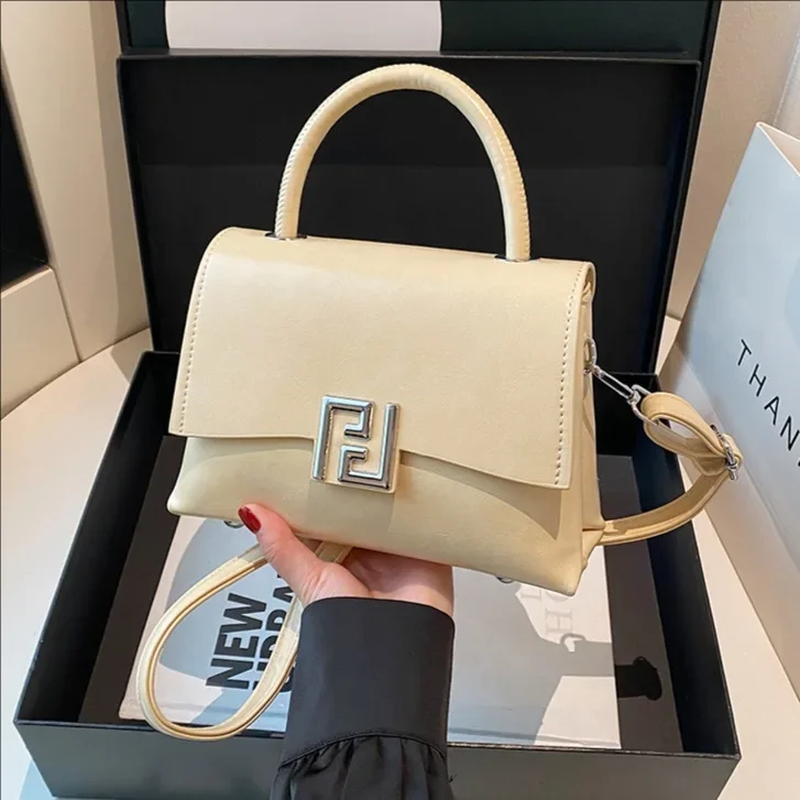 

2025 New High-End Women's Handbag - Commuting-Friendly, Simple Large-Capacity, Small Square, Shoulder/Messenger