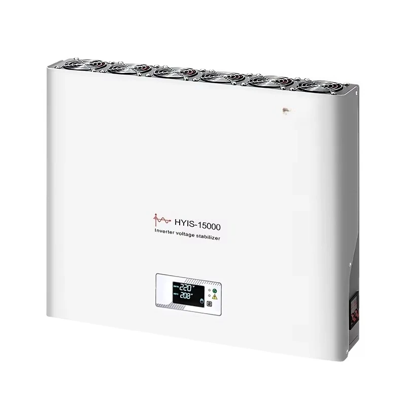 

2026 New 15kV Inverter AVR Stabilizer | Single Phase 90-310V Input, 220/230V Output | LCD Display, 0ms Speed, Full Pr