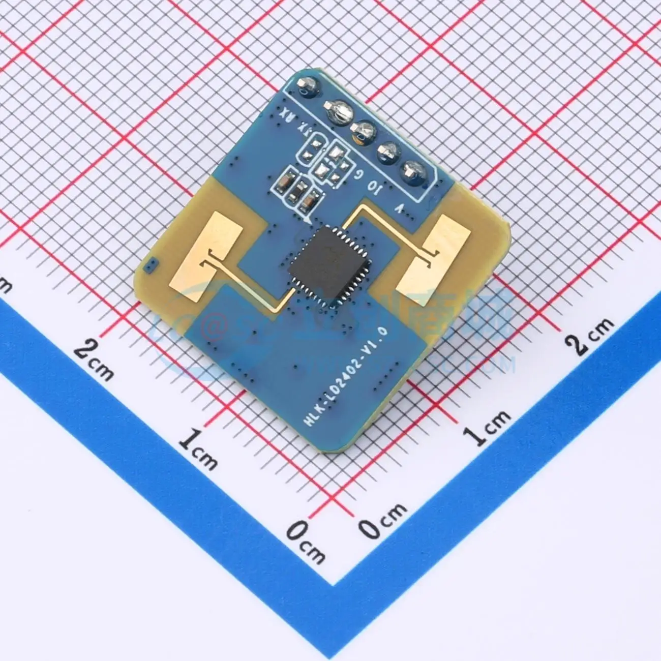 5pcs HLK-LD2402 3V 3.6V 4.5V 5.5V 50mA UART Sensor Module
