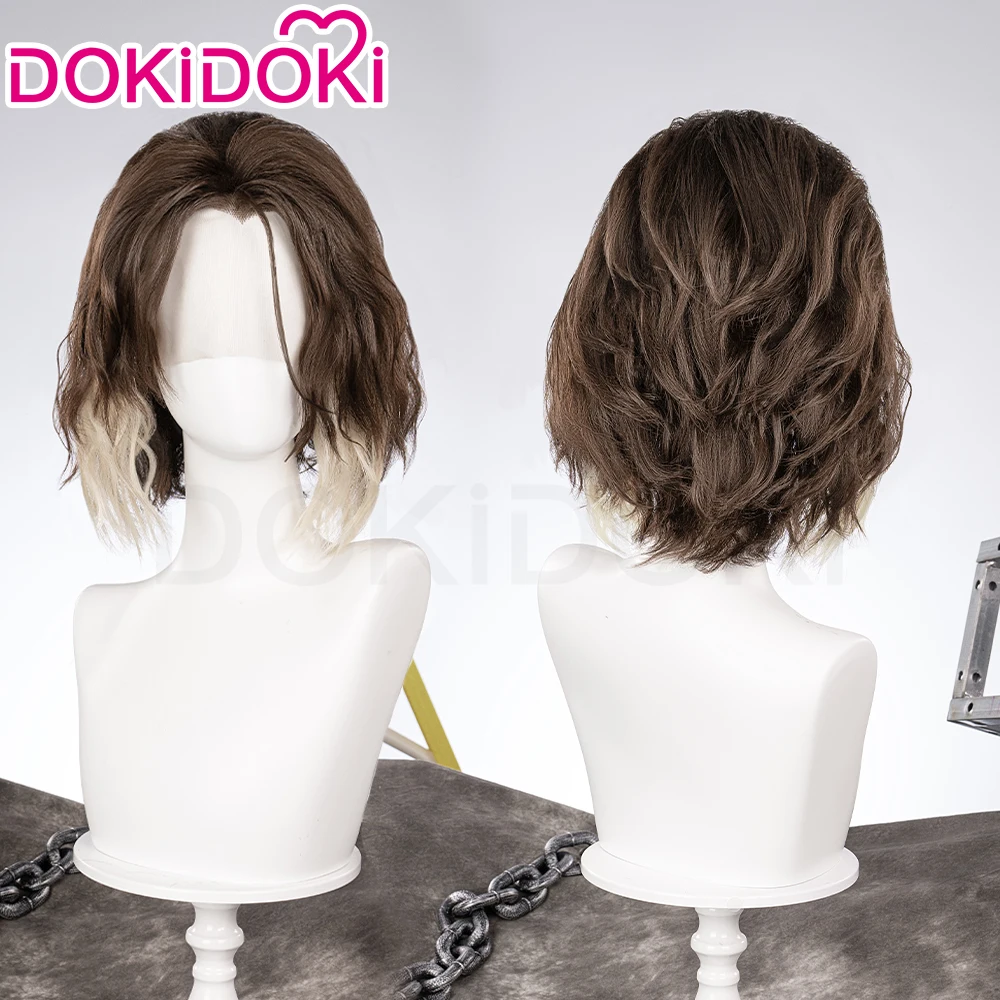 Viktor Jaycee Maddiee Nolenn Cosplay Wig Game Cosplay DokiDoki LOL Men Cosplay Short Hair Viktor Jaycee Cosplay Free Cap Wig