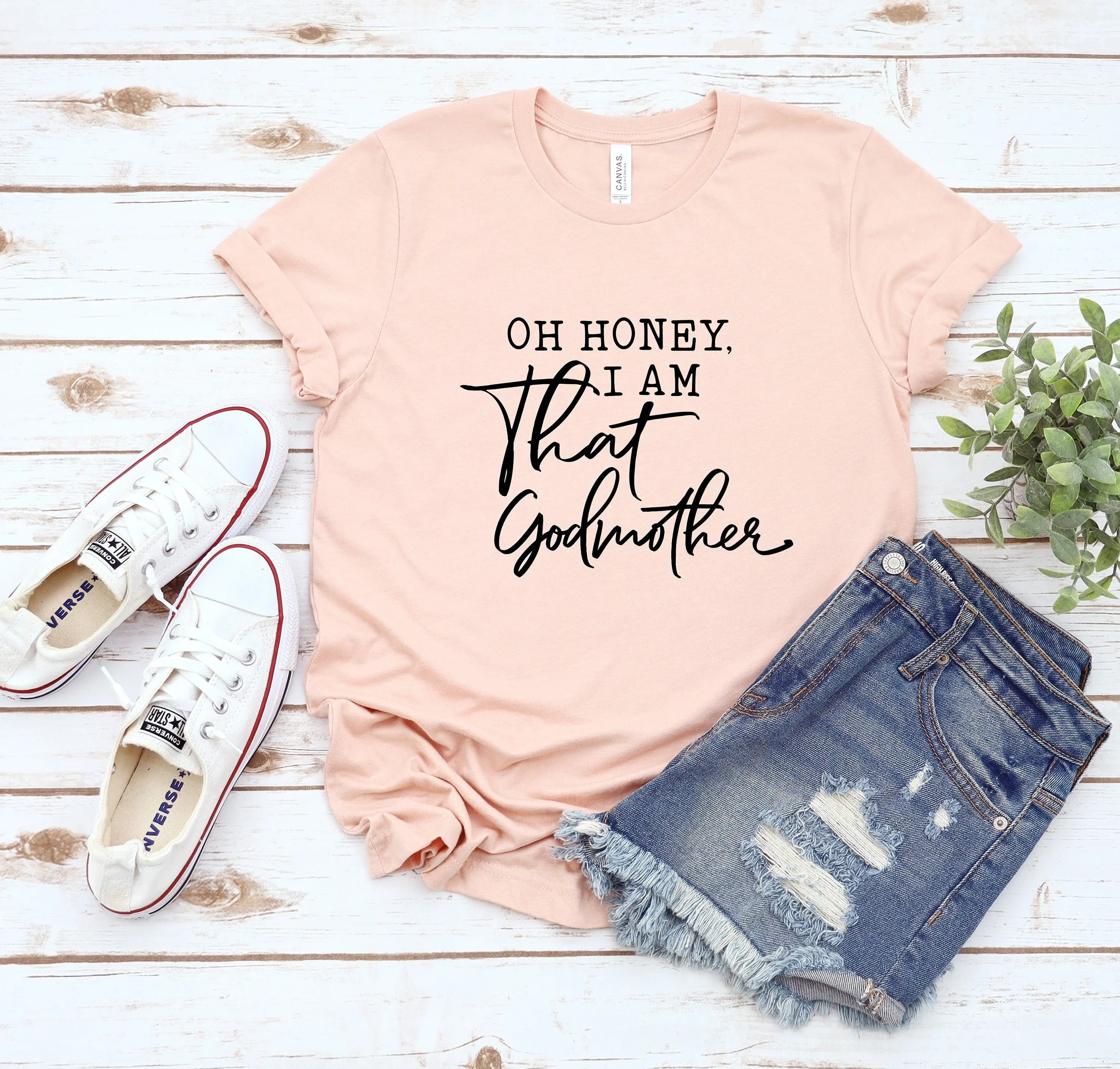 I m that Godmother Sorry Not Fairy Aunt Life T Shirt Cute Funny Auntie Reveal