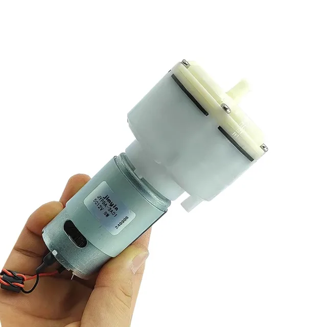 ​​JYPDA-3A01 DC 12V 8W  Diaphragm Vacuum Pump 60mm Compact High Suction Power DIY Inflator Package Tool