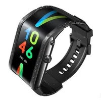 Nubia-Alpha SmartWatch for Men and Women, 4G, Flexible Display, Internet Phone, Heart Rate Detection, GPS Positioning, Bluetooth