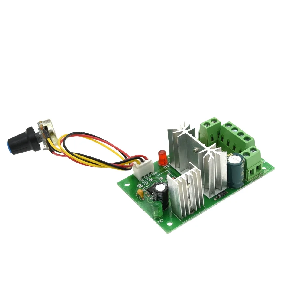DC 6,5-30V Motor-Drehzahlregler PWM 6A 10A 200W Vorwärts-Rückwärts-Schalter 0-5V PLC Spannungsregler-Steuermodul-Platine – Detail 2