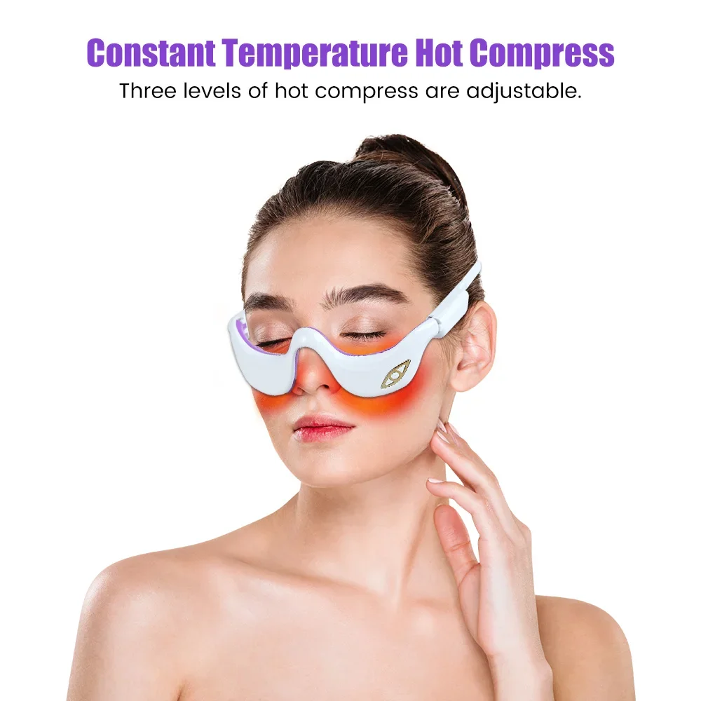 

Портативное устройство для массажа глаз — снимает напряжение глаз, удаляет отечность, повышает здоровье кожи