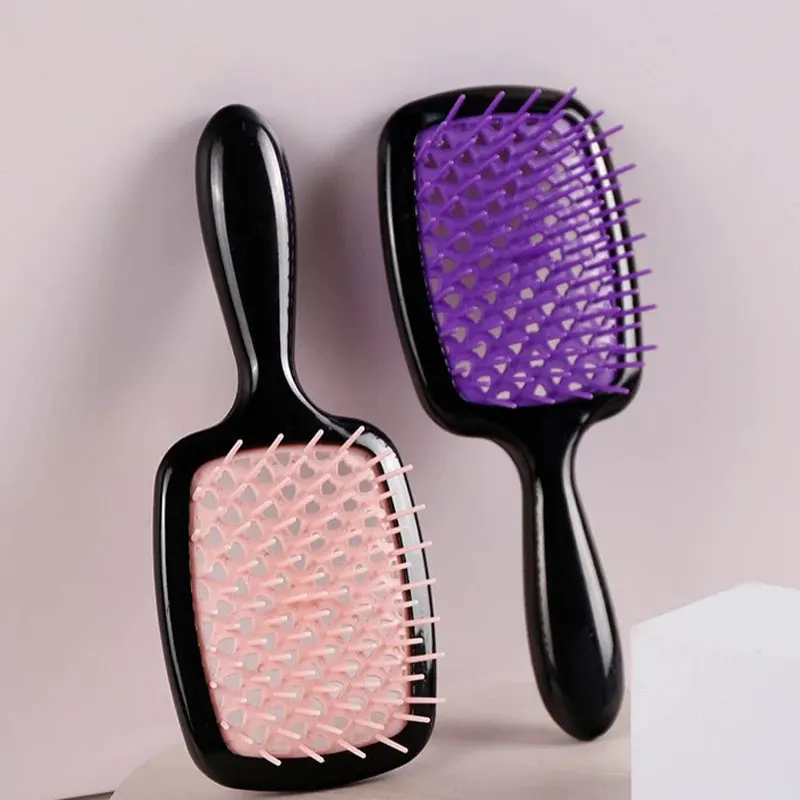 1 PCS Small Air Cushion Comb Anti-static Tangled Hair Comb Hair Massage Brush Hollow Out Curly Hair Brush Hair Salon Tools