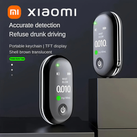 Xiaomi Portable Mini Digital Breath Alcohol Tester Professional Breathalyzer With LCD Display Electronic Alcohol Tester New 2025