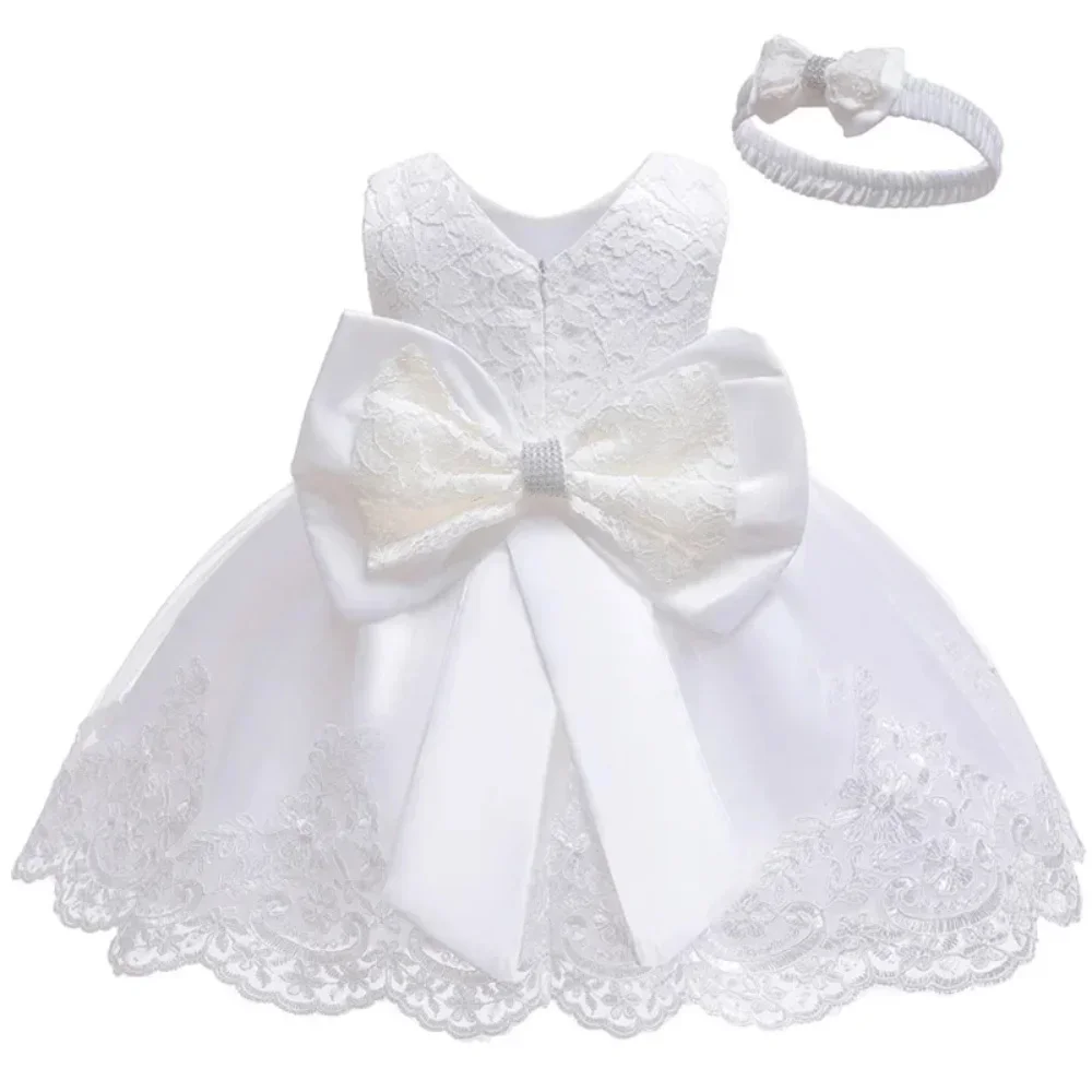 Baby Girl Clothes Christmas Dress Birthday Party Princess Dresses New Kids Evening Costume  Wedding Dresses 3-24 Months