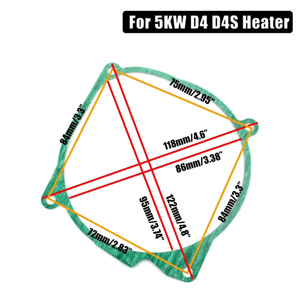 10 stks/pak 2KW 5KW Diesel Standkachel Brander Verbrandingskamer Pakking Fit Eberspacher Airtronic D2/D4 D4S