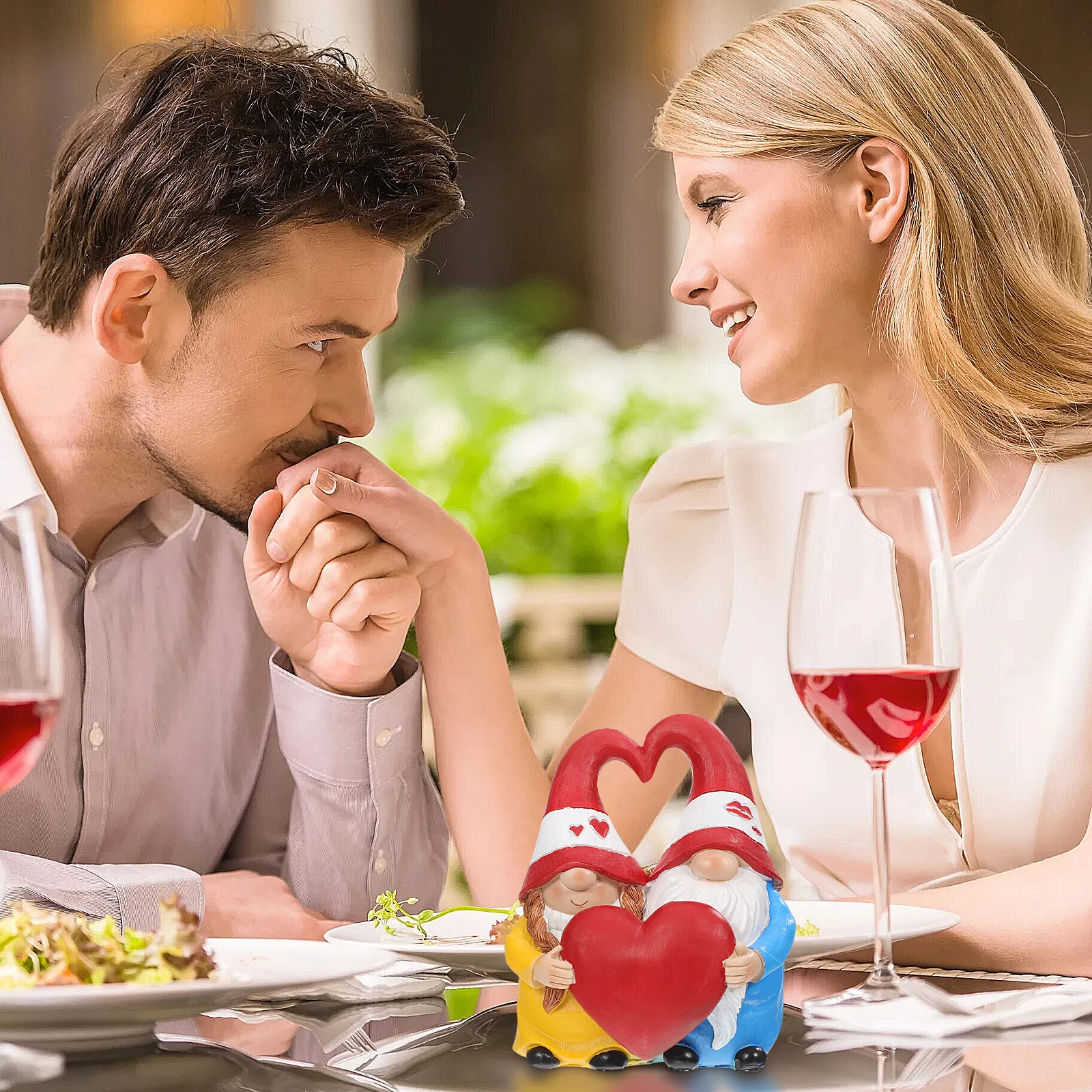 

Gnome Flower Bed Decor Garden Ornaments Outdoor Home Decoration Figurines Statue