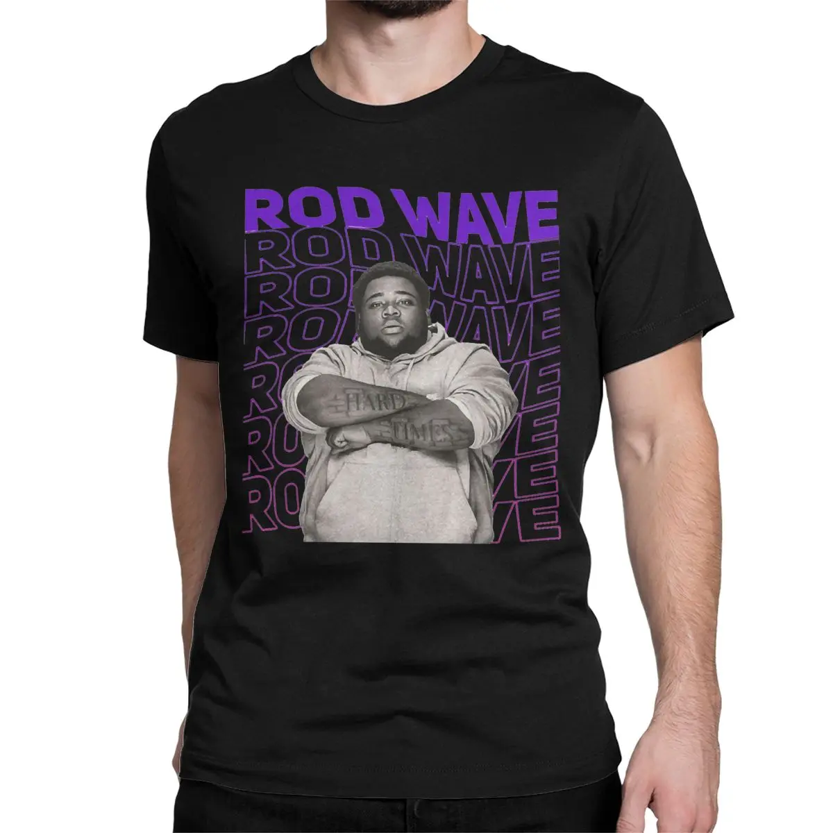 

Rod Wave Rapper Singer Accessories T-Shirt for Men Women Nostalgia Tour Humor Cotton Printed Clothing