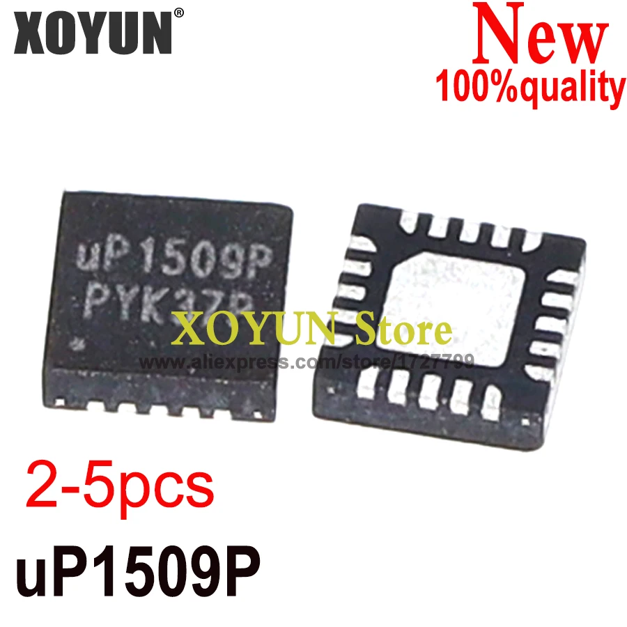 

(2-5piece)100% New uP1509P UP1509PQKF QFN-20 Chipset