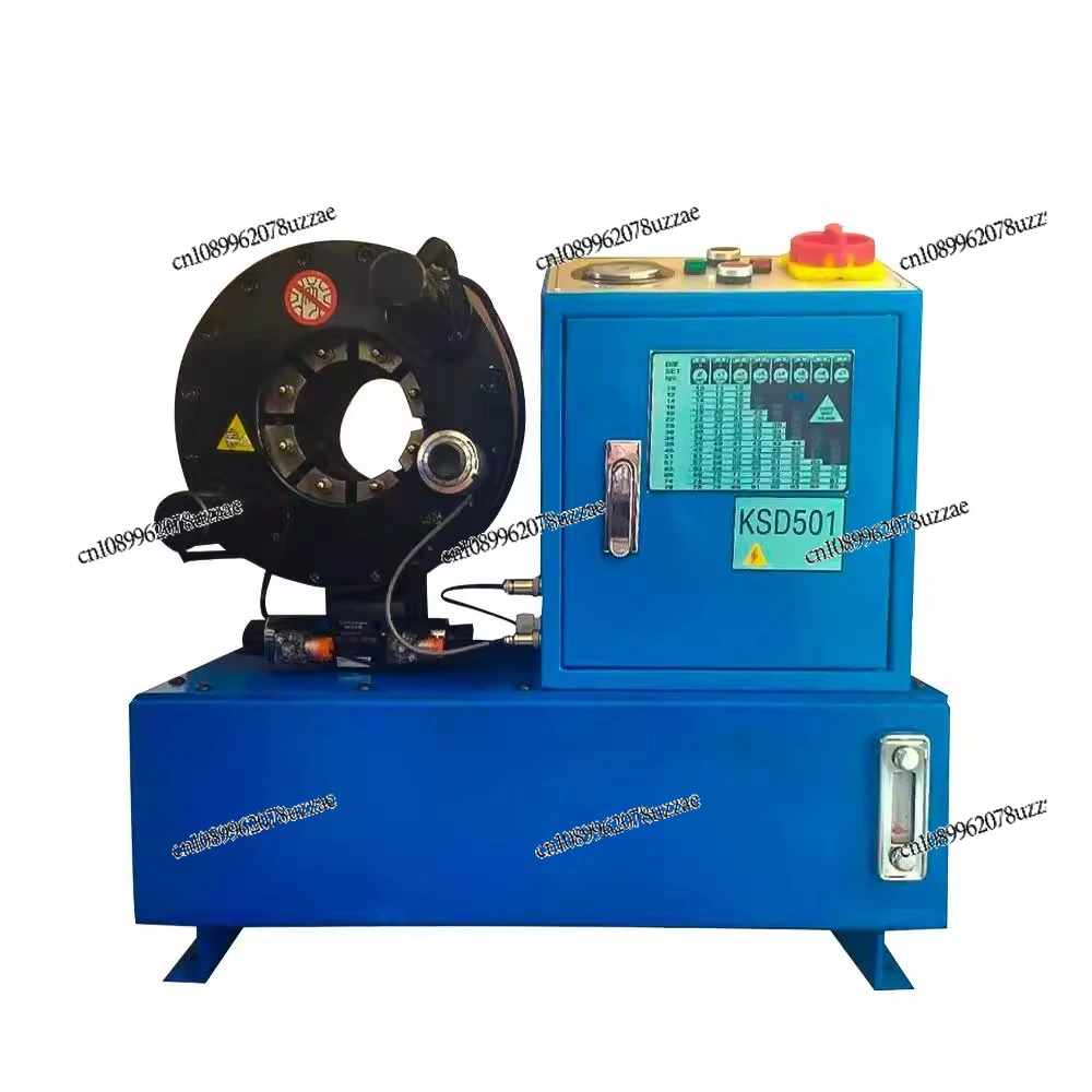Pipe Press Buckling Machine Hose Buckling Machine High Pressure Hose Locking Machine 6-51mm