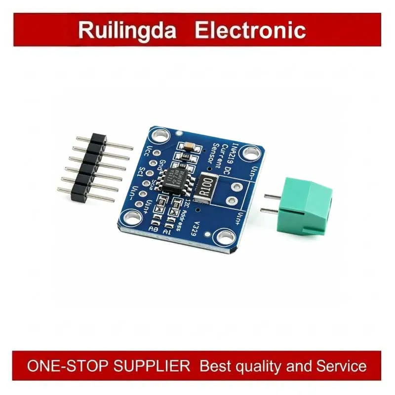 INA219 I2C Interface Zero Drift Dual Direction Current/Power Monitoring Sensor Module for Electronic Components