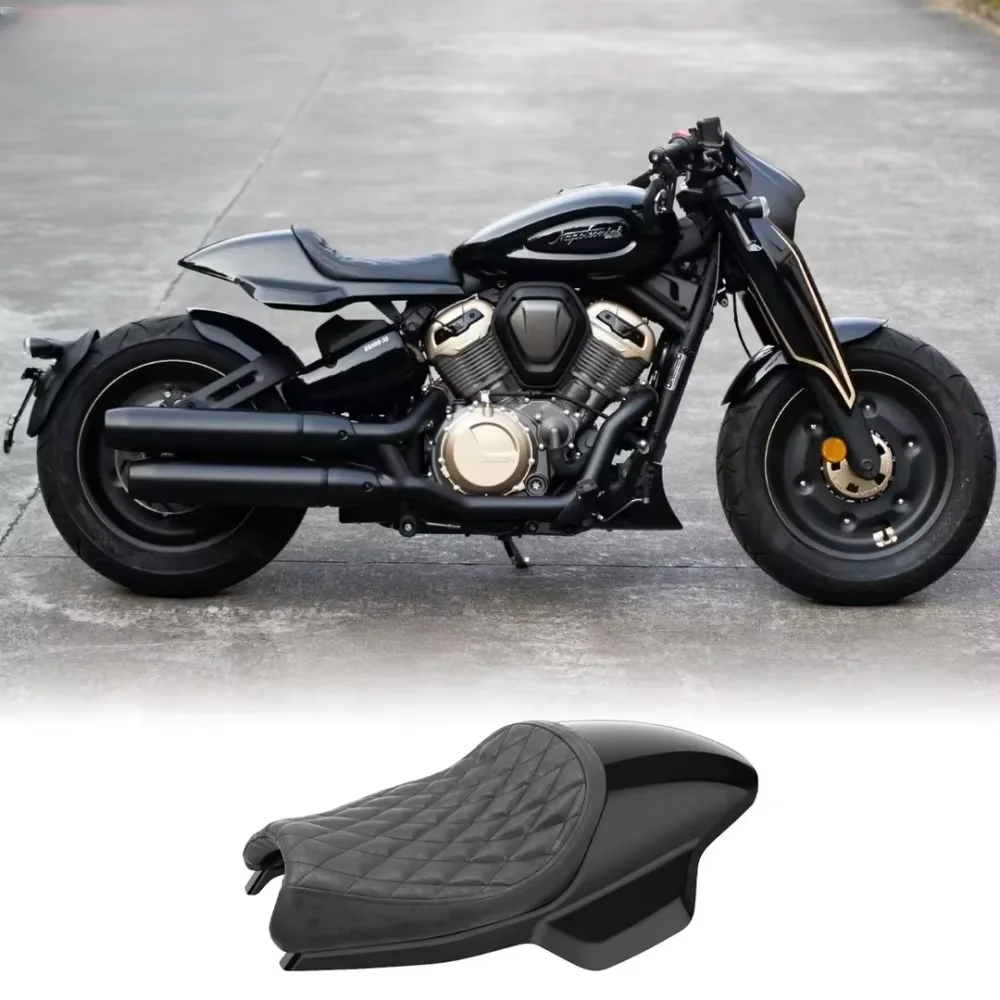 【Perfect fit】For Benda Napoleonbob 450 modified single cushion rear tail cover hump seat cushion diamond seat bag