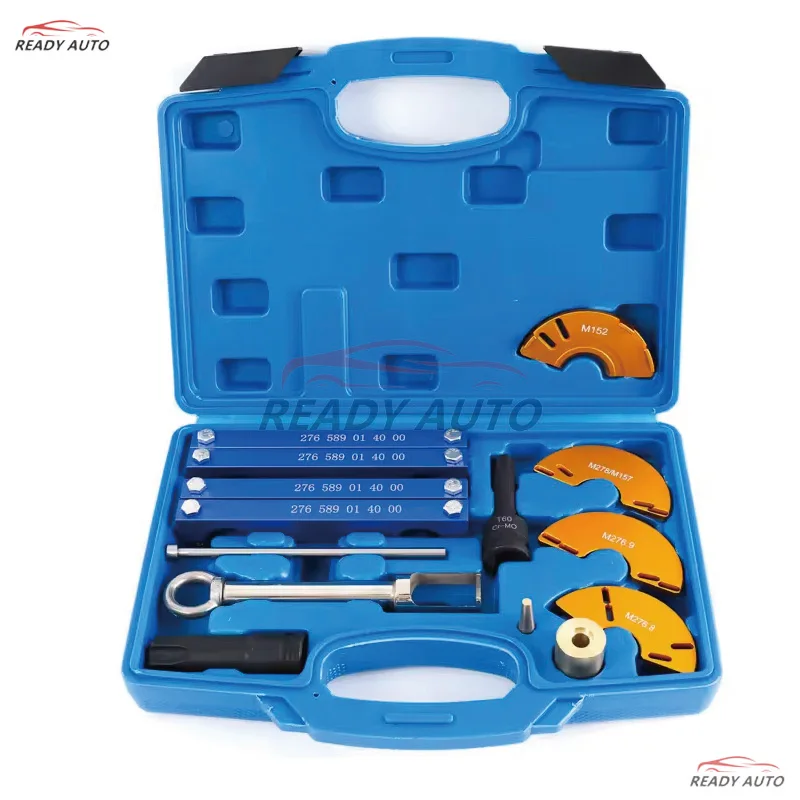Kit de herramientas de sincronización de bloqueo de alineación de motor de coche adecuado para Mercedes Benz M276/ M278 con ajustador de árbol de levas de 3 piezas