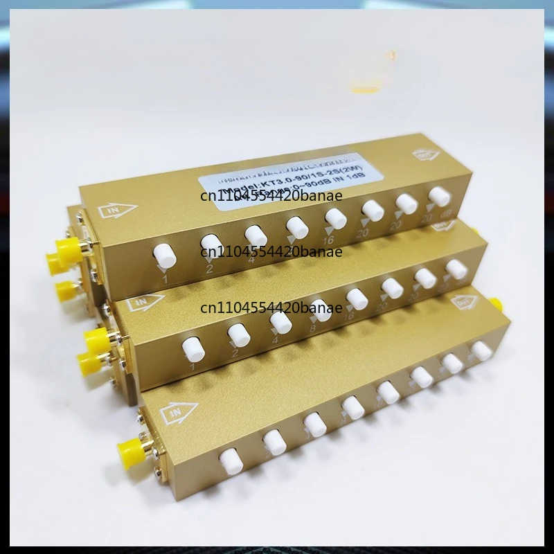 N type  / RF stepping adjustable attenuation / button adjustable attenuator 0-90db，adjustable attenuator