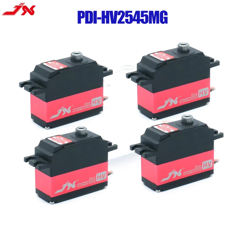 JX PDI-HV2545MG 4.5KG Coreless Gyro TailDigital Servo Motor 120 Degree Metal Gear for 450 500 Helicopter Fixed Wing RC Car