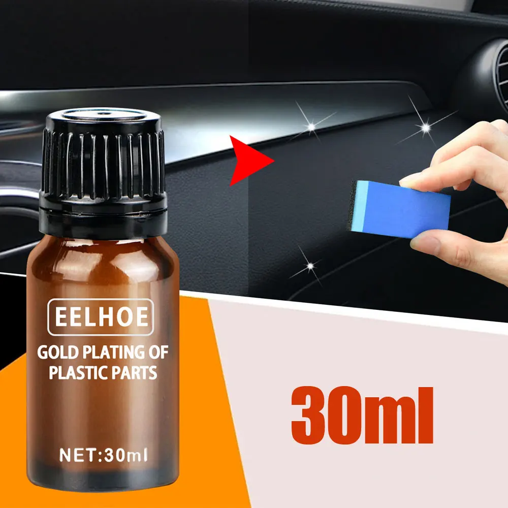 

30ml Car Plastic Parts Refurbish Agent Dash Board Auto Interior Clean Restore Wax Coating Paste Car Maintenance TSLM1 Gadget