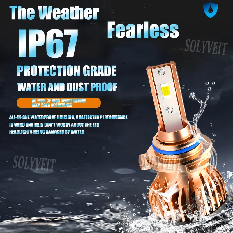 ไฟสูง LED สำหรับรถยนต์โตโยต้า โคโรลล่า ปี 2001 2002 2003 2004 2005 2006 2007 2008 2009-2013 ไม่มีอาการดีเลย์ ใช้งานได้ยาวนาน ไร้เสียงรบกวน