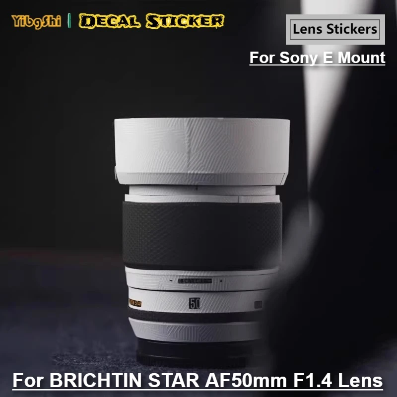 

Для Brightin Star AF50mm F1.4 для Sony E крепление объектива наклейка против царапин защитная наклейка на кожу виниловая пленка защитное покрытие