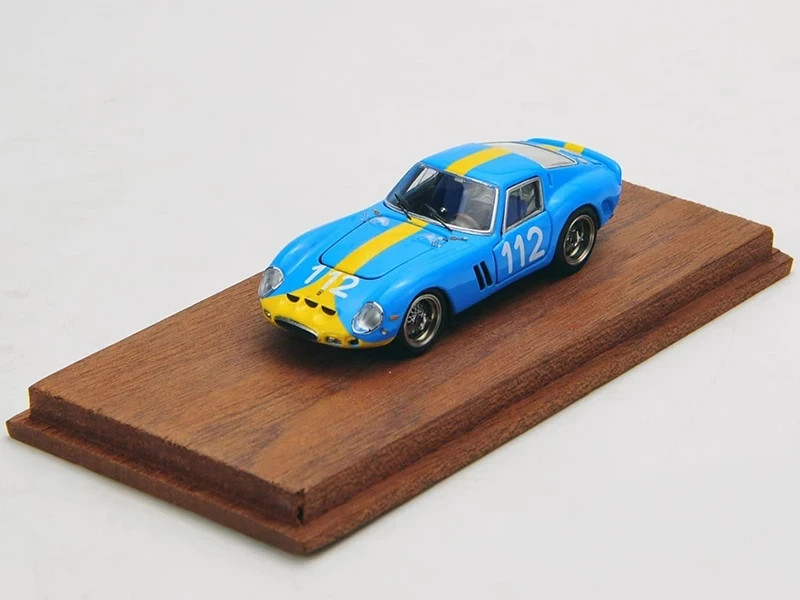 PGM 1/64 250GTO 112# Blue Collection Gift Scale Model Car