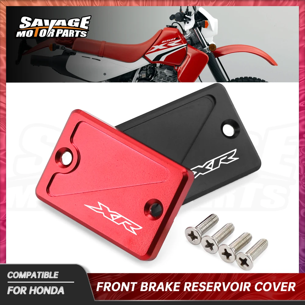 Front Brake Reservoir Cover For HONDA XR 650L 650R 250L 600R XR400 XR250 XR230 Motard Motorcycle Oil Cylinder Cap XR650 R XR250L