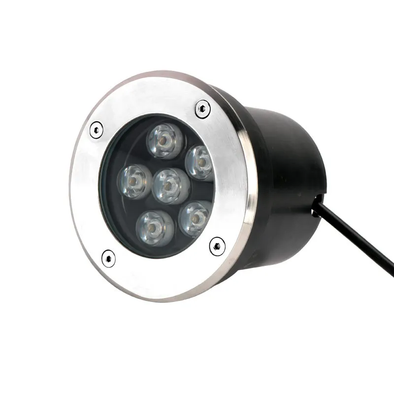 Outdoor Waterproof 3W/6W/7W/9W/12W/15W/18W LED Ground Garden Floor Underground Buried Lamp Spot Landscape Light AC 85-265V IP67