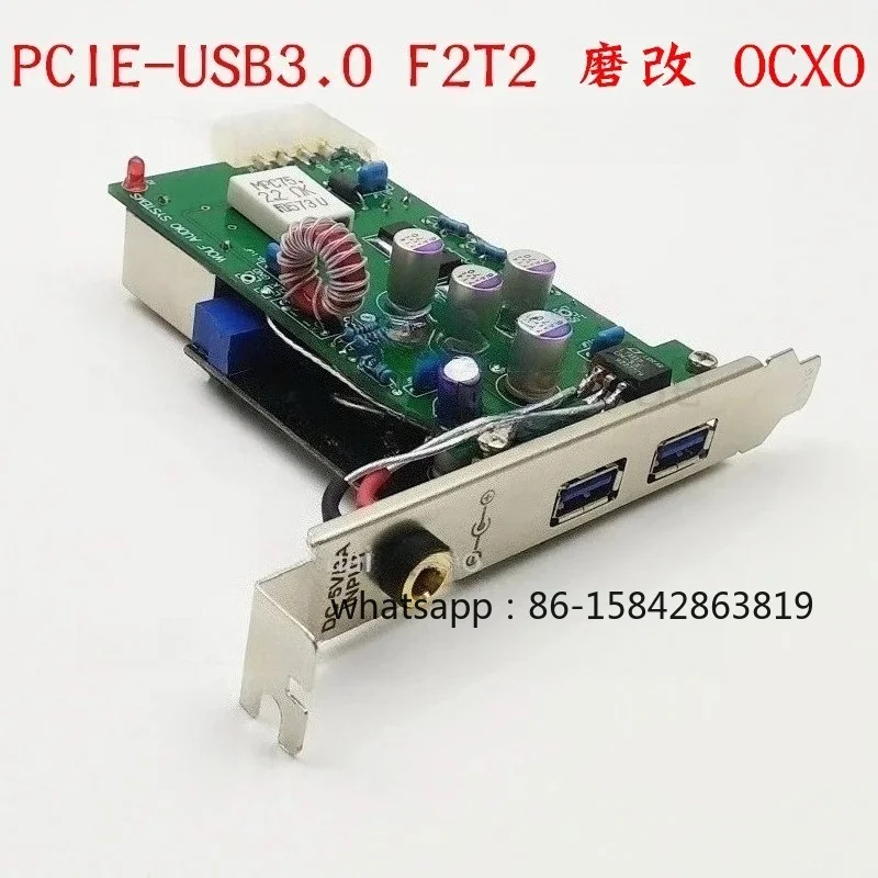PCI-E To USB3.0 OCXO High Precision Clock OCXO Crystal Oscillator, Audio Dedicated