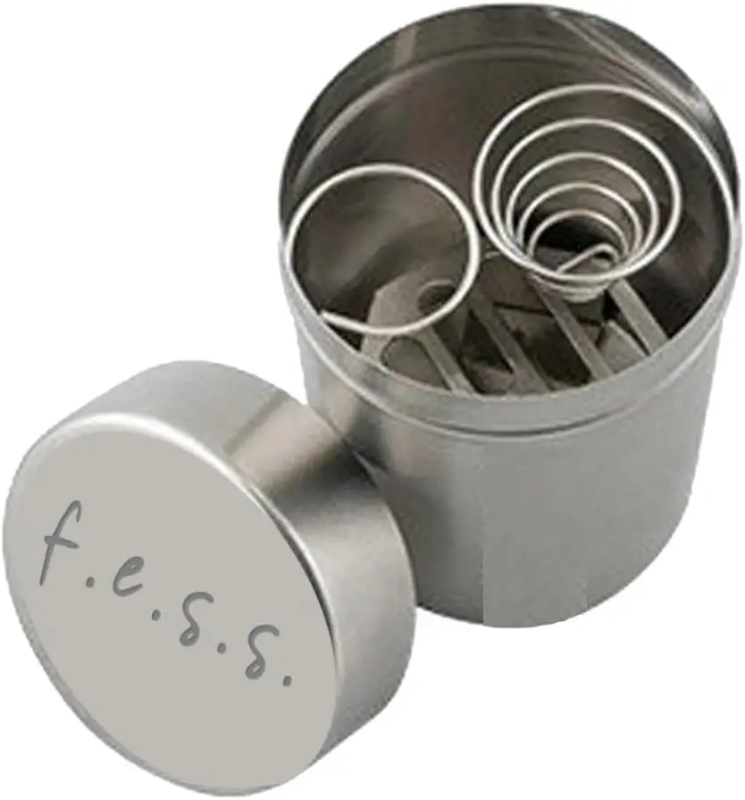 

Portable Car Ashtray with Removable Lid, Fits Cup Holders for Travel, Boats, RVs - Durable Metal Design