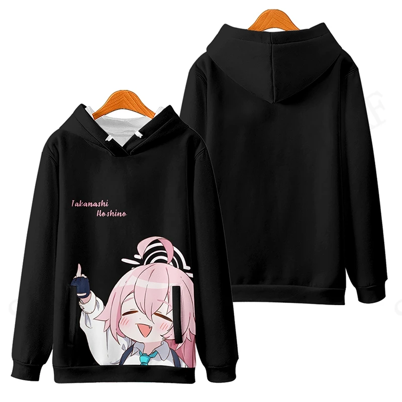 أنيمي لعبة الأزرق الأرشيف Hoshino ثلاثية الأبعاد طباعة هوديي الرجال النساء موضة الكرتون رياضية عادية هوديي البلوز الملابس الشتوية معطف