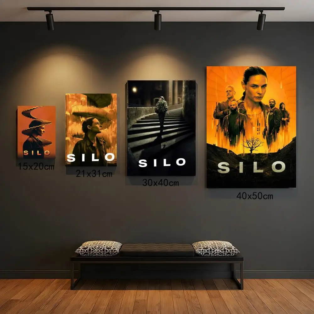 tv series S-Silo-O Poster Self Adhesive Wall Decor for Modern Home Cafe Office and Bar