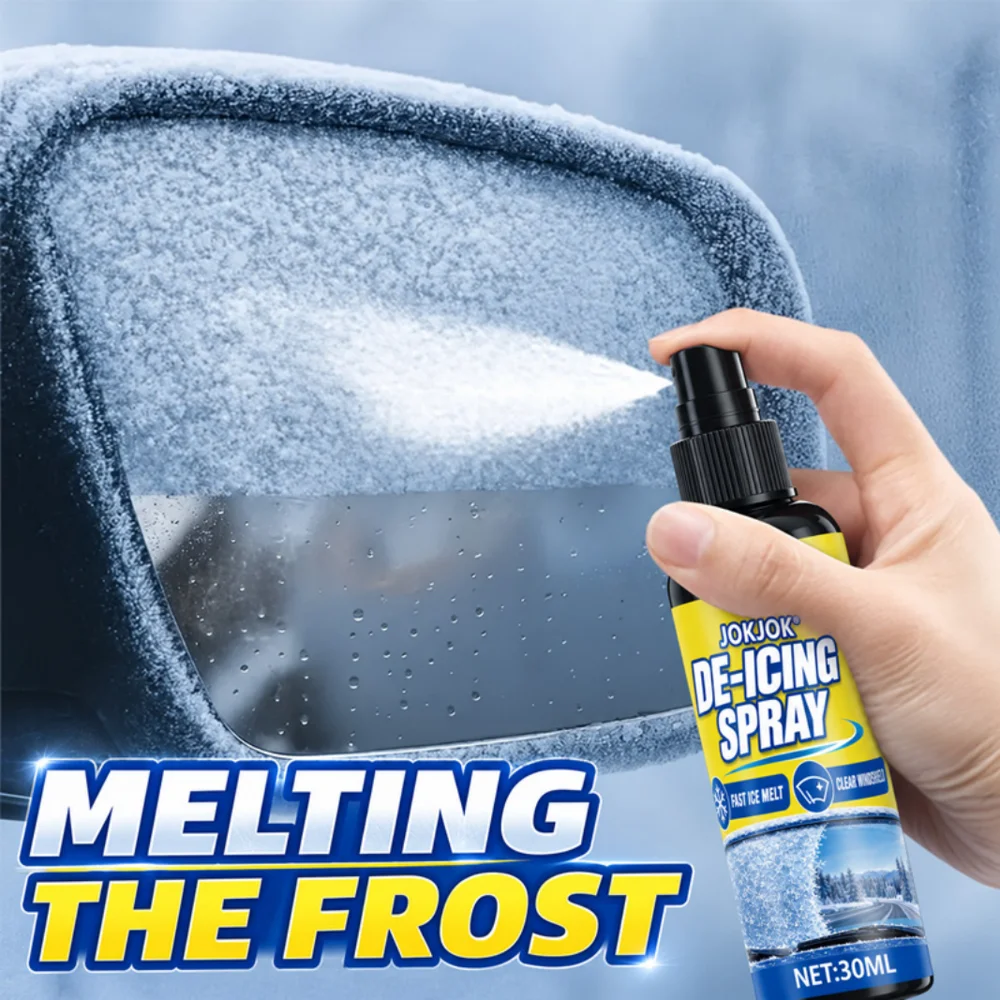 Refrigerator De-icer Spray - Fast-Acting Formula for Effortless Ice Removal, Defrosting and Anti-Freeze Protection
