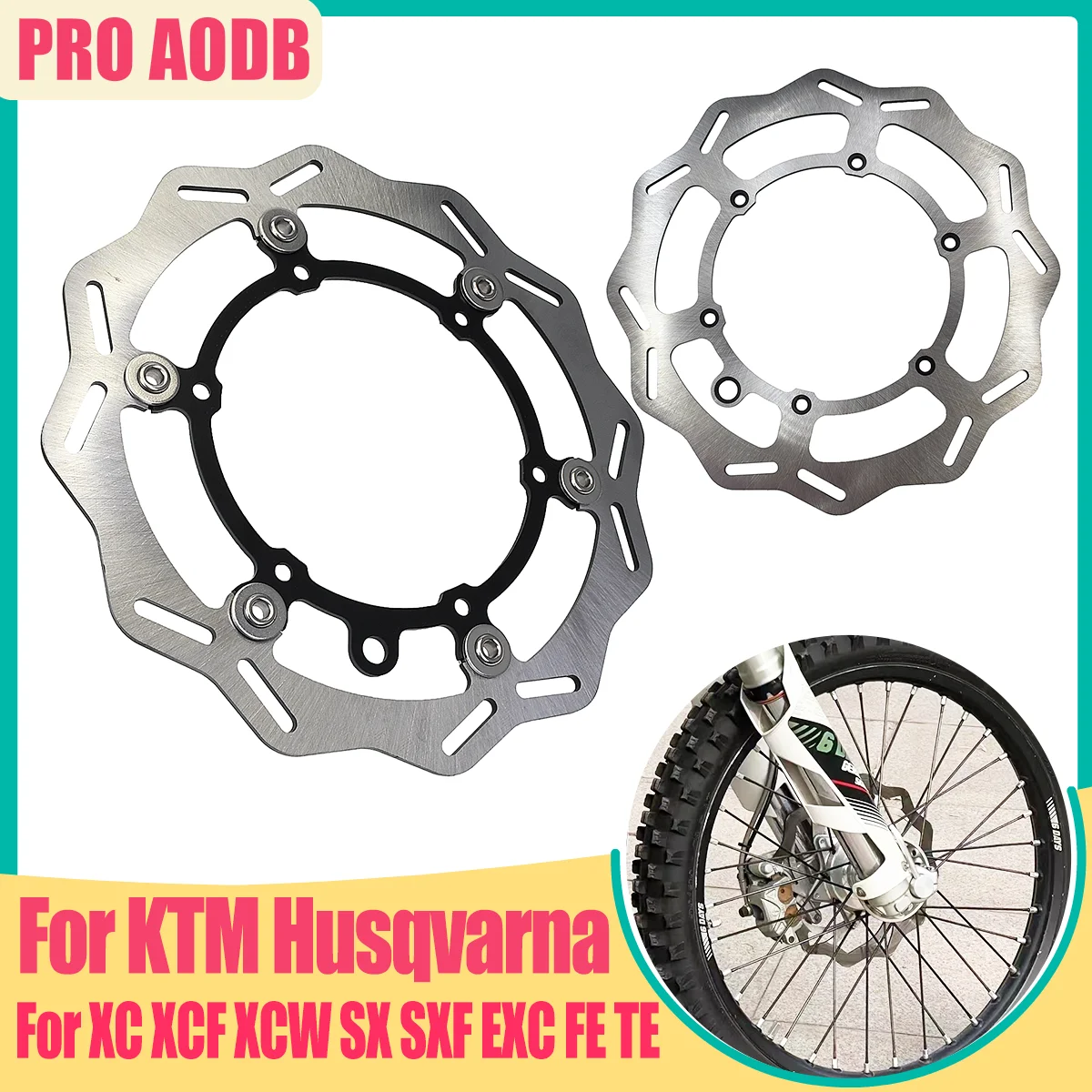 

260mm Endurance motorcycle Accessories Front Brake Discs Rotors For KTM Hus GASGAS XC XCF XCW SX SXF EXC EXCF TPi 6D FE TE FC