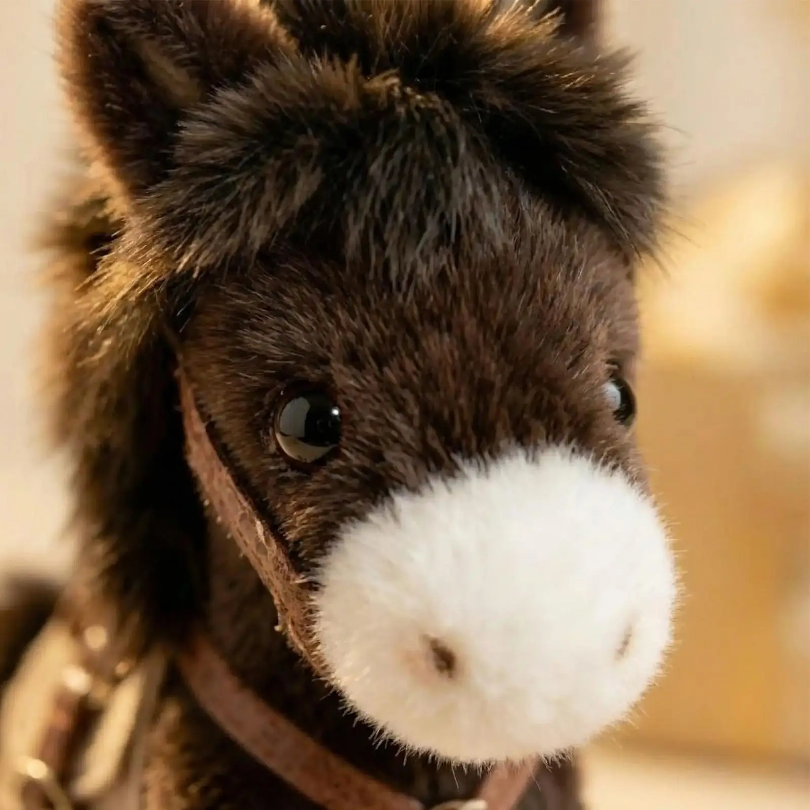 7Inch Mini Horse Plush Keychain Soft Stuffed Animal Doll Bag Charm for Kids Teens Girls Boys Bag Purse Backpack Handbag Decor