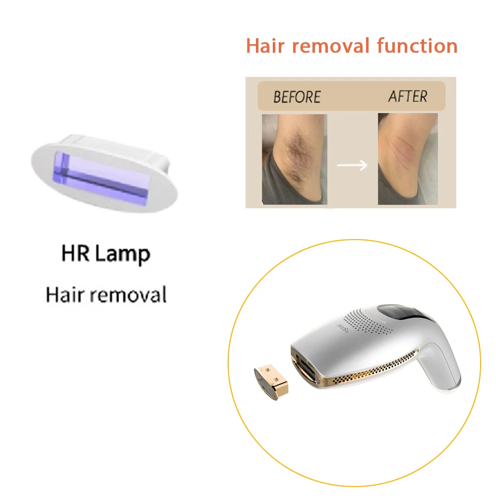 Hair removal device accessories for DEESS GP590PLUS