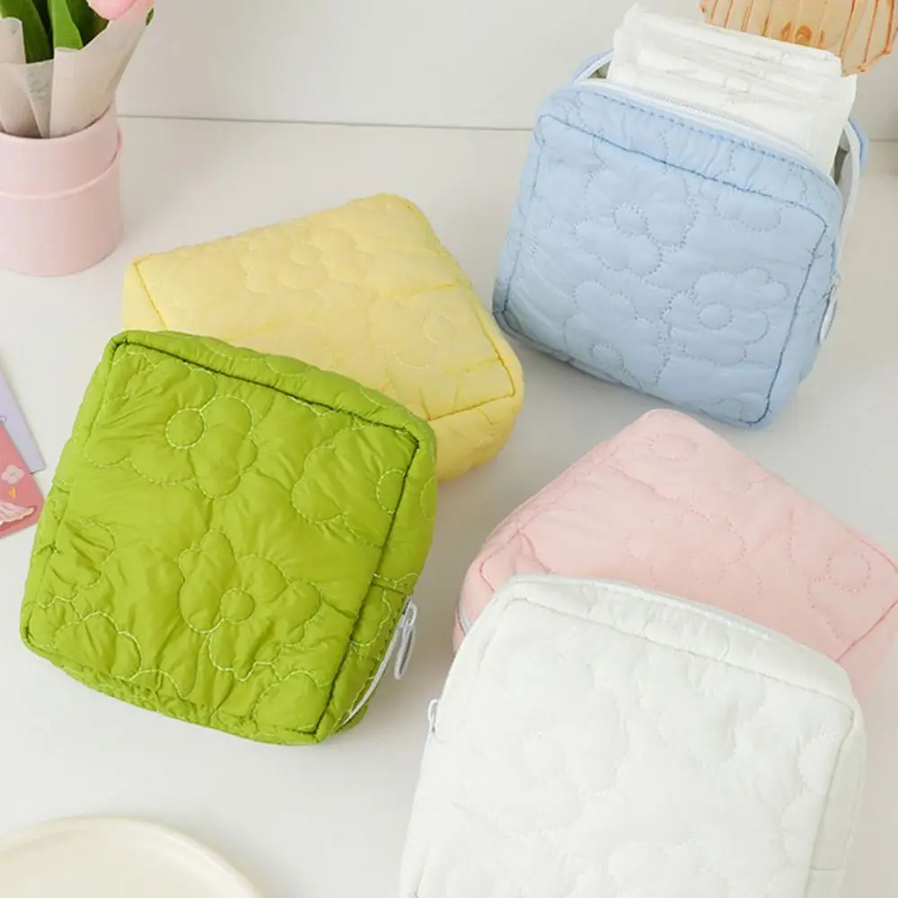 Mini Sanitary Napkin Storage Bag Auntie Napkin Portable Storage Bag Large Capacity Sanitary Cotton Monthly Event Small Bag