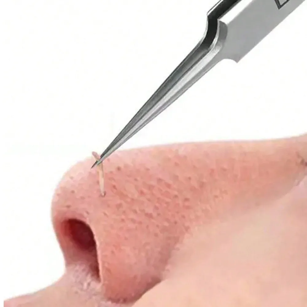 4/6pcs/set Stainless Steel Blackhead Needle Set Rose Gold Facial Skin Care Pore Cleanser Tool Sliver Blackhead Extractor Tool