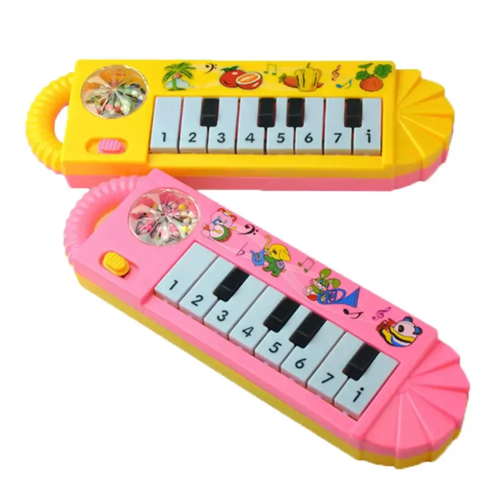 Juguete Musical para bebé, teclado de Piano portátil para niños, instrumento musical de plástico con batería, juguetes educativos para edades tempranas