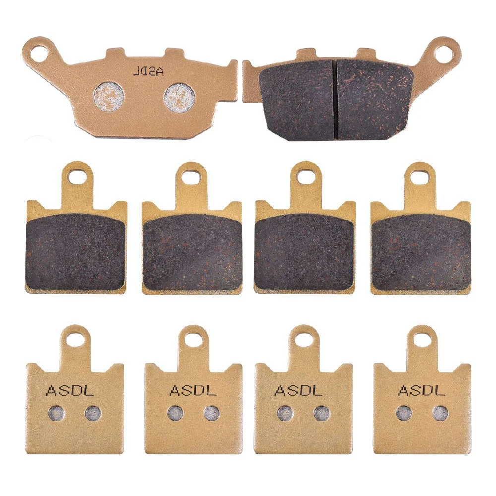 750CC Motorcycle Front and Rear Brake Pads Disc for KAWASAKI Z750 Z 750 Z750R Non ABS ZR 750 NBF NCF 2011-2012 ZR750 ZR750N