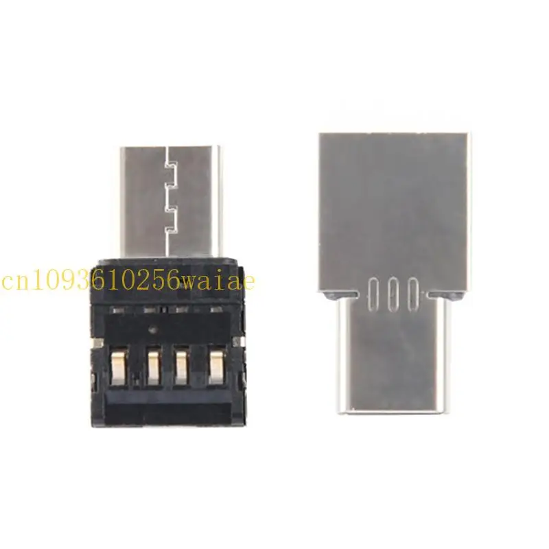 652F 전화 노트북 유형 C- 마이크로 USB 수컷 OTG 충전 데이터 및 동기화 전송 어댑터