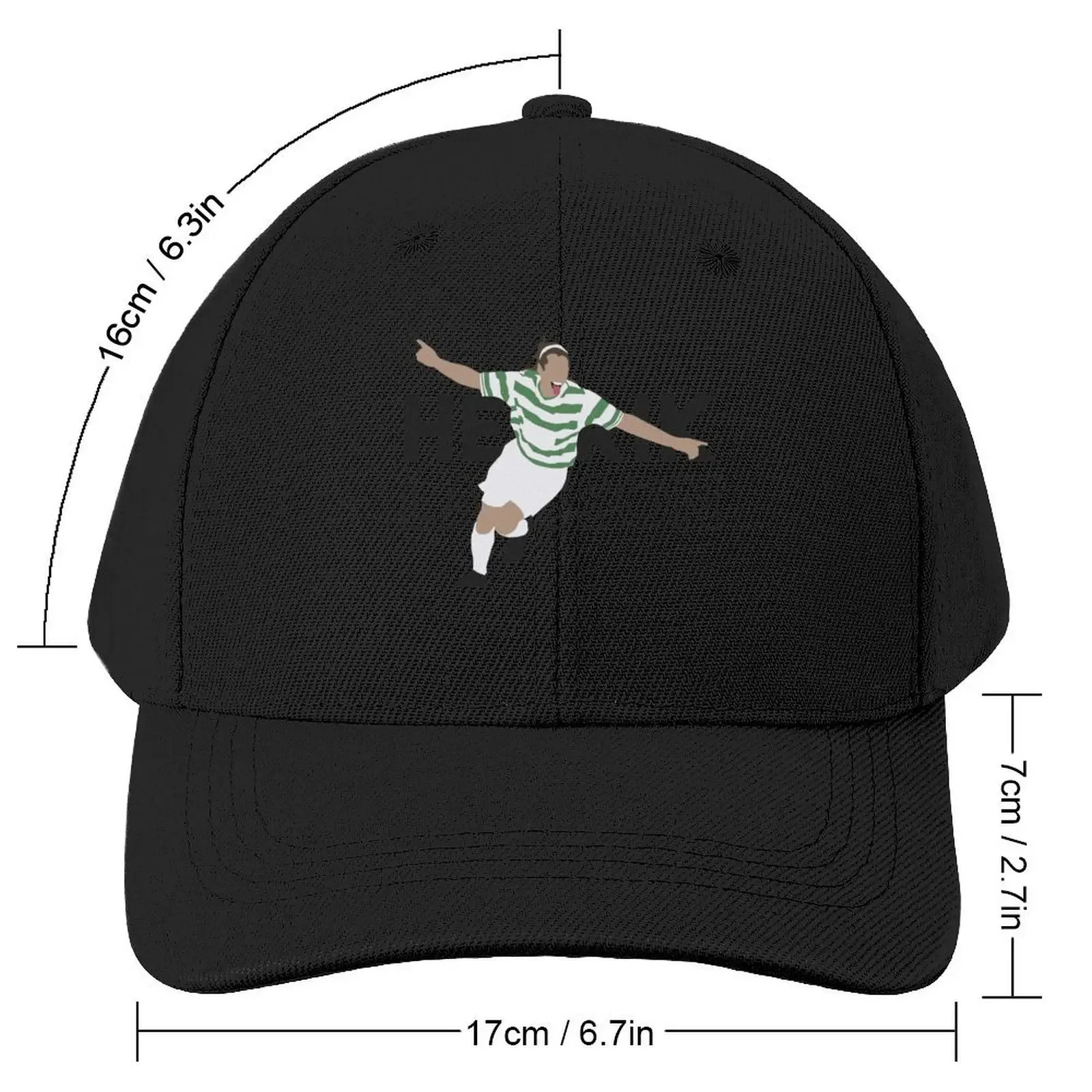 Henrik Larsson Celtic Baseball Cap Anime Dropshipping Women's Hats 2025 Men's