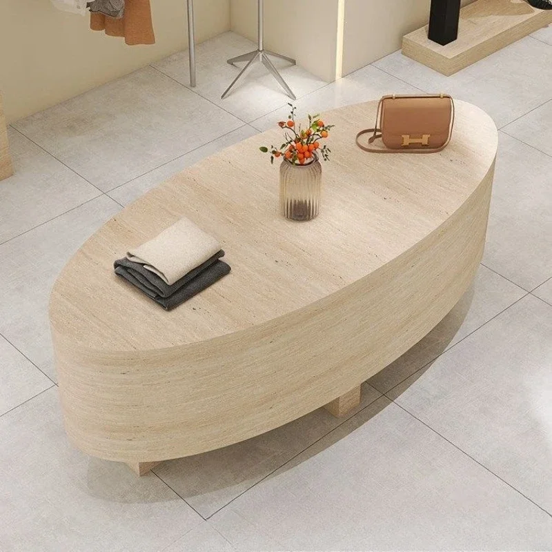 Clothing store display shoes and bags display water table women's clothing store display table